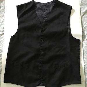 Midtown Man Formal Wear Black Vest